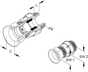 HKL Kabelverschraubung Pg29 2236/29
