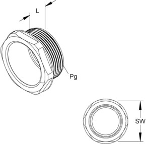 HKL Druckschraube Pg16 248/16