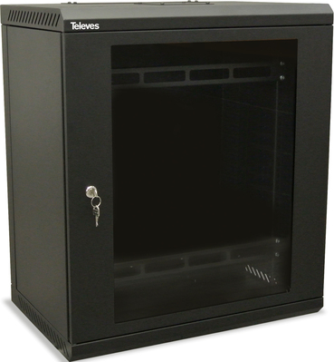Televes 19" Netzwerkschrank 13HE 600x450mm dem. MSR1913B