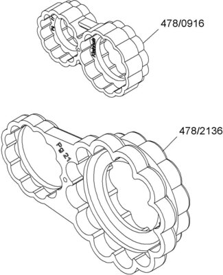 HKL Schlüssel Pg9-16 478/0916