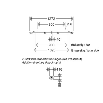 Schuch Licht LED-Feuchtraum-Notleuchte 1h, IP65, SK I 163 12L22G2/1 MA