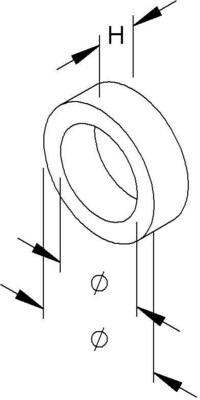 HKL Dichtring DIN46320 Pg48 744/48