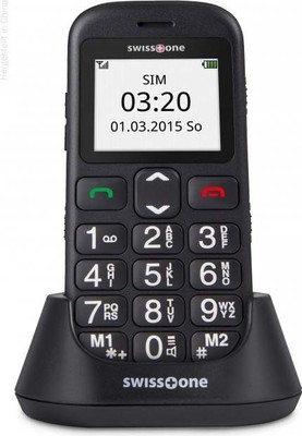 swisstone GSM Großtast.Mobiltelefon bel.Grafikdisplay BBM320c
