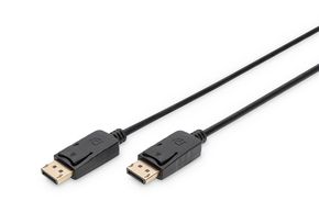 DIGITUS DisplayPort Anschlusskabel 2m, schwarz AK-340103-020-S