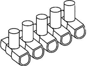 HKL Verbindungsklemme 16qmm, 5-polig B160