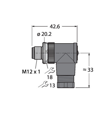Turck Stecker BS8241-0