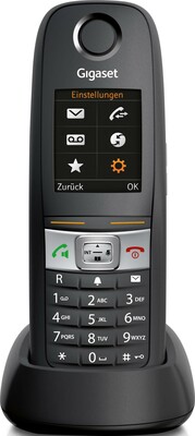Gigaset Mobilteil schwarz +Ladeschale E630HX sw
