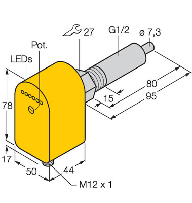 Turck Eintauchsensor FCS-G1/2A #6870364