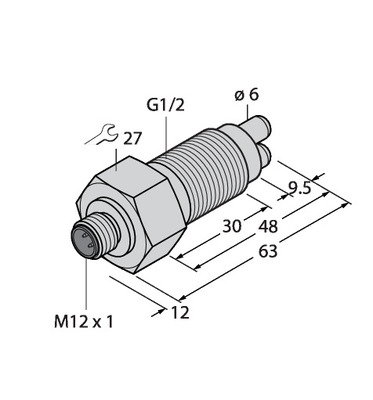 Turck Eintauchsensor FCS-GL1/2 #6870439