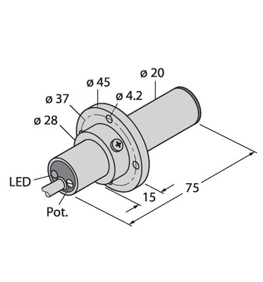Turck Eintauchsensor FCS-K20-LIX