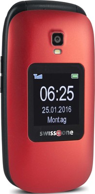 swisstone GSM-Mobiltelefon rot swisstone BBM 625 rt