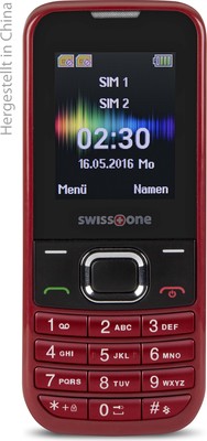 swisstone GSM-Mobiltelefon rot swisstone SC 230 rt