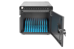 DIGITUS Mobiler Ladeschrank UV-C, USB-C, schwarz DN-45004