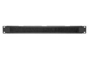 DIGITUS Kabelbürstenleiste 1HE, schwarz DN-97661