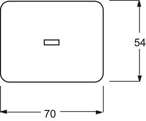 Busch-Jaeger Wippe ti mit Symbol Licht 1789 LI-266