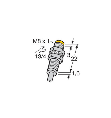 Turck Sensor induktiv NI3-EG08K-Y1