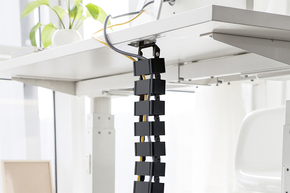DIGITUS Flexible Kabelführung 1,3 m, schwarz DA-90505