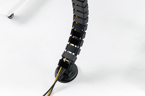 DIGITUS Flexible Kabelführung 1,3 m, schwarz DA-90505