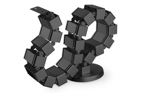 DIGITUS Flexible Kabelführung 1,3 m, schwarz DA-90505