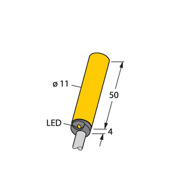 Turck Sensor induktiv NI5-K11-AP6X