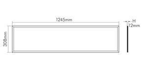 Nobile LED-Panel Flat R2 ww dim 1-10V 1560701240