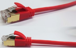 Wantec SSTP-Patchkabel Cat.6A or 0,5m Steck. 4mm 7144 or 0,5m