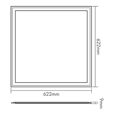 Nobile LED-Panel Q2S 4000K DALI 1570401743