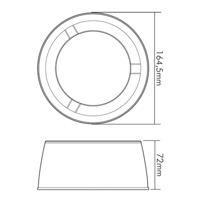 Nobile PMMA-Reflektor 60Gr. 1740061611