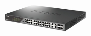 DLink Deutschland 28-Port Gigabit Switch 8x10/100/1000Mbit/s DSS-200G-28MPP/E