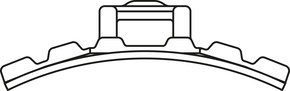 HellermannTyton Klebesockel flexibel 28x28mm schwarz FMB4APTIPA66HSBK