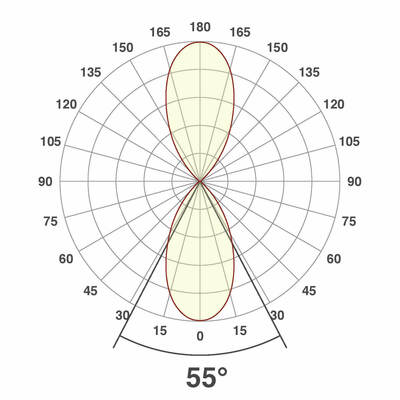 EVN Lichttechnik LED-Wandanbauleuchte 3000K IP65 edelstahl C65141002