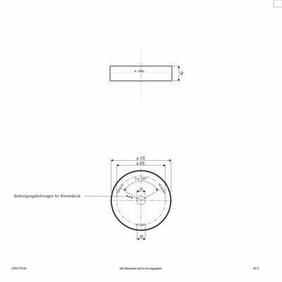 EVN Lichttechnik LED-Anbaupanel 4000K IP20 weiß LPRD170140