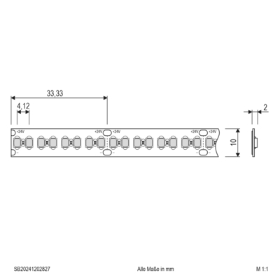 EVN Lichttechnik LED-Strip 5m 2700K 240LEDm SB20241202827