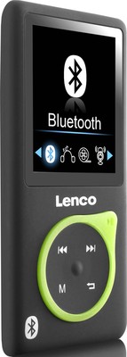 LENCO MP3-Player mit Bluetooth 8GB XEMIO-768 LIME