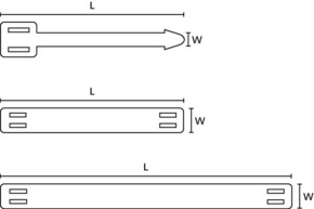 HellermannTyton Kennzeichnungsschild AT2-N66-NA-C1