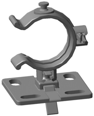 HellermannTyton Helawrap-Zubehör HWCLIP25-HIRHS-BK-50