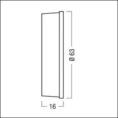 Zumtobel Group Abblendring mit Folie SUP2 L FOIL WFL