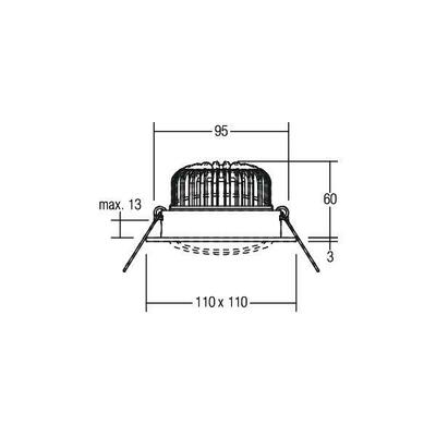 Brumberg Leuchten LED-Einbaustrahler 1800- 3000K weiß 12492073