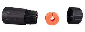 EFB-Elektronik Durchführungskupplung RJ45 Cat.6A IP68 IP68DFKRJ456AWP