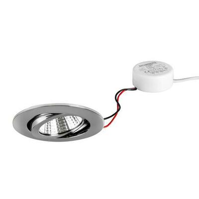 Brumberg Leuchten LED-Einbaustrahler 3000K chrom dimm. 40363023