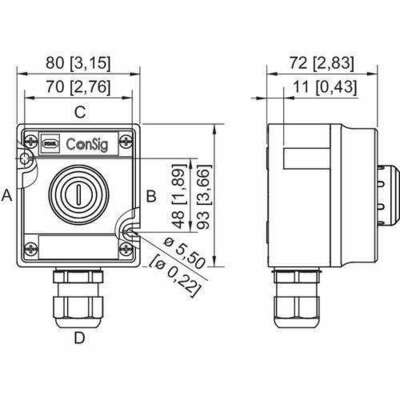 Stahl Befehlsgerätesystem 8040/1180X-26M03SA04