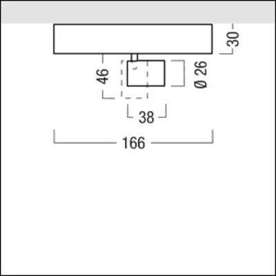 Zumtobel Group LED-Akzentstrahler 4000K dim schwarz SUP2 S 1/L #42927544