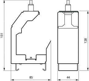 Philips Lighting Befestigung weiß LL500Z CDS WH