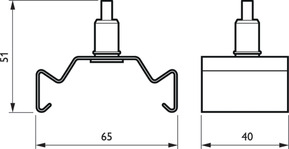 Philips Lighting Seilabhängung 5m schwarz LL500Z MB-SW2L5000BK