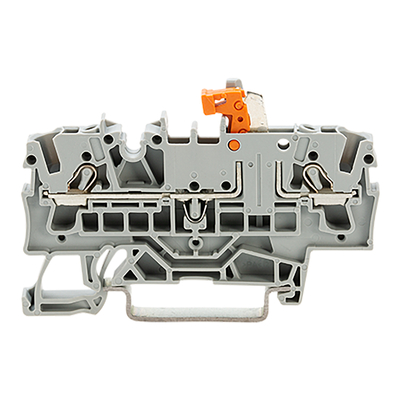 WAGO GmbH & Co. KG 2-Leiter-Trenn-u.Messklem. Prüfmöglichkeit,grau 2002-1671/401-000