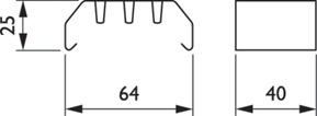 Philips Lighting Halter für Kabel LL500Z SPA-CD