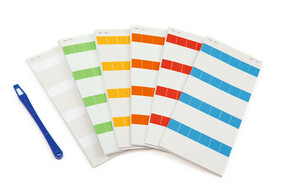 HellermannTyton Etiketten im Taschenbuch 12,7x38,1mm HSMB-C1-1402-WH