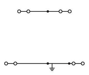WAGO GmbH & Co. KG 4-Leiter-Doppelstockklemme 2,5mm²,grau 2002-2427