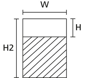 HellermannTyton Nachfüllpackung 25,4x76,2mm 100St RO203REF-1401-RD