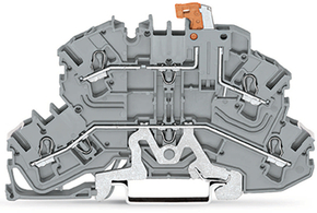 WAGO GmbH & Co. KG Doppelstock-Trennklemme grau 2002-2678
